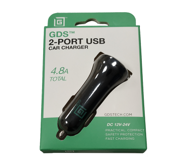 2-PORT USB CAR CHARGER