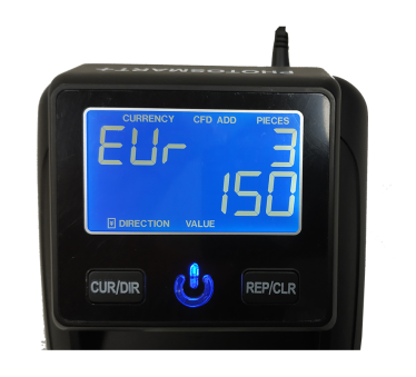 VERIFICADOR DE BITLLETS D'EUROS PHOTOSMART+