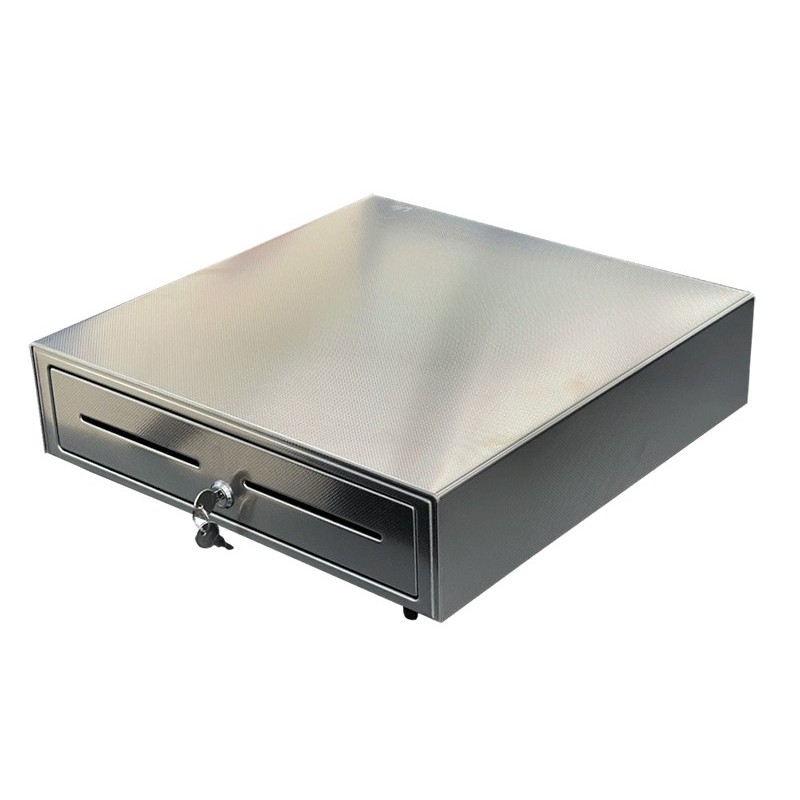 CAJÓN PORTAMONEDAS ELÉCTRICO ACERO INOXIDABLE 41 CM