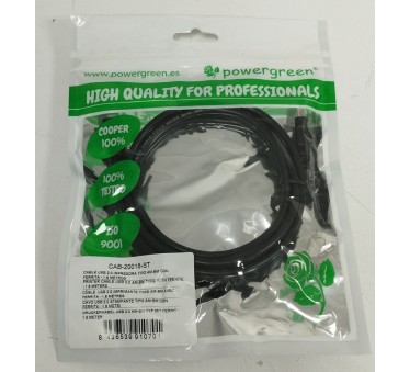 CABLE USB IMPRESORA A-B