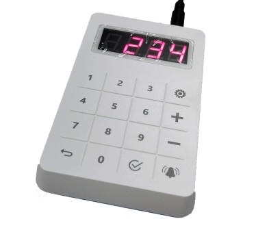 PACK DE 10 AVISADORES DE CLIENTES SKYPOS BÁSICOS